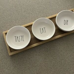 Rae dunn dipping trays